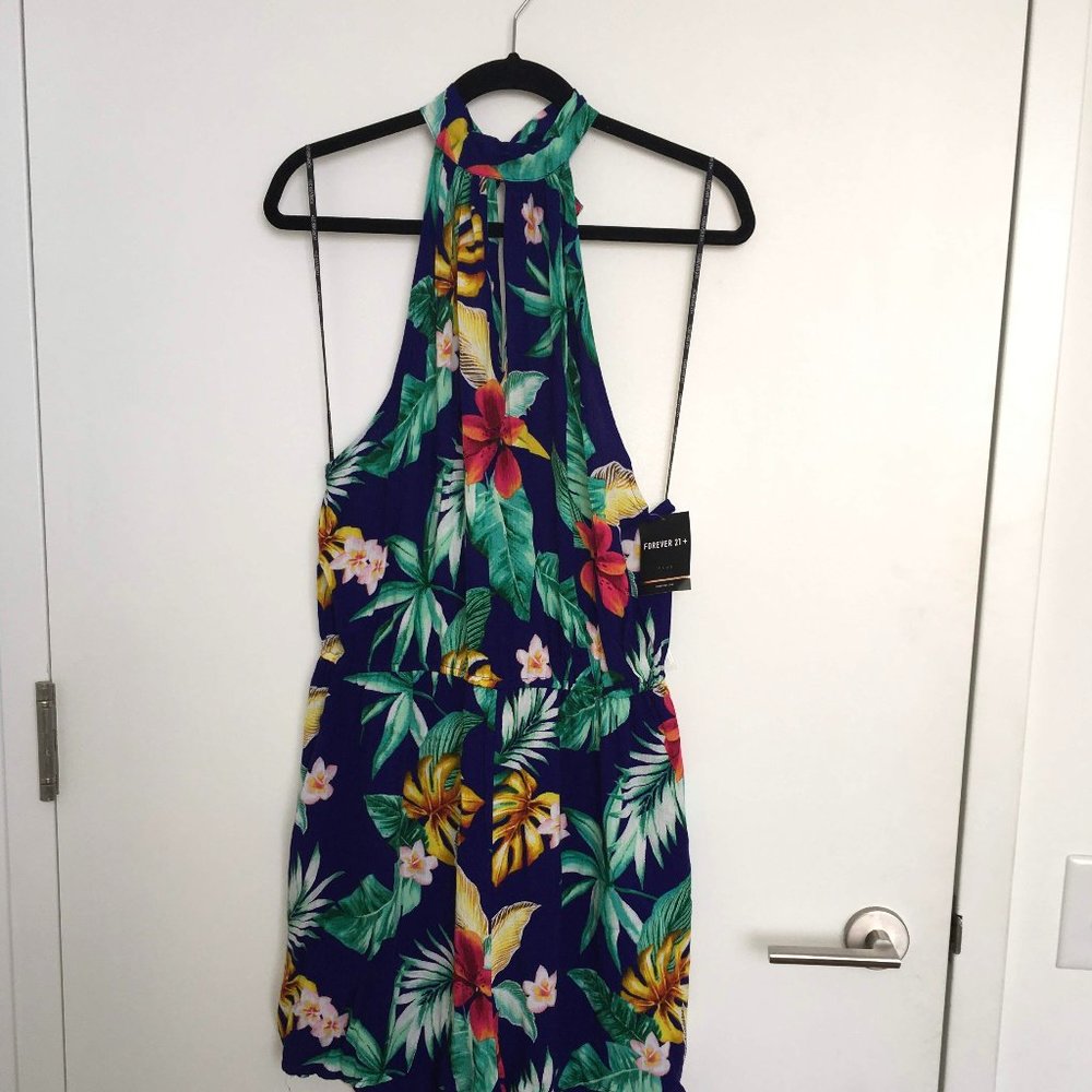 Brand New Floral Summer Romper Forever 21 NWT